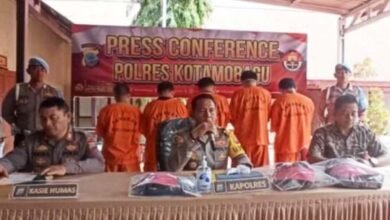 Polres Kotamobagu Amankan Debt Collector