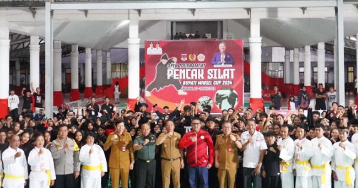 Minahasa Selatan Gelar Turnamen Pencak Silat 2024