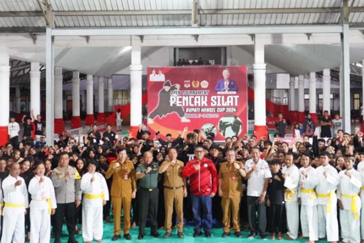 Minahasa Selatan Gelar Turnamen Pencak Silat 2024