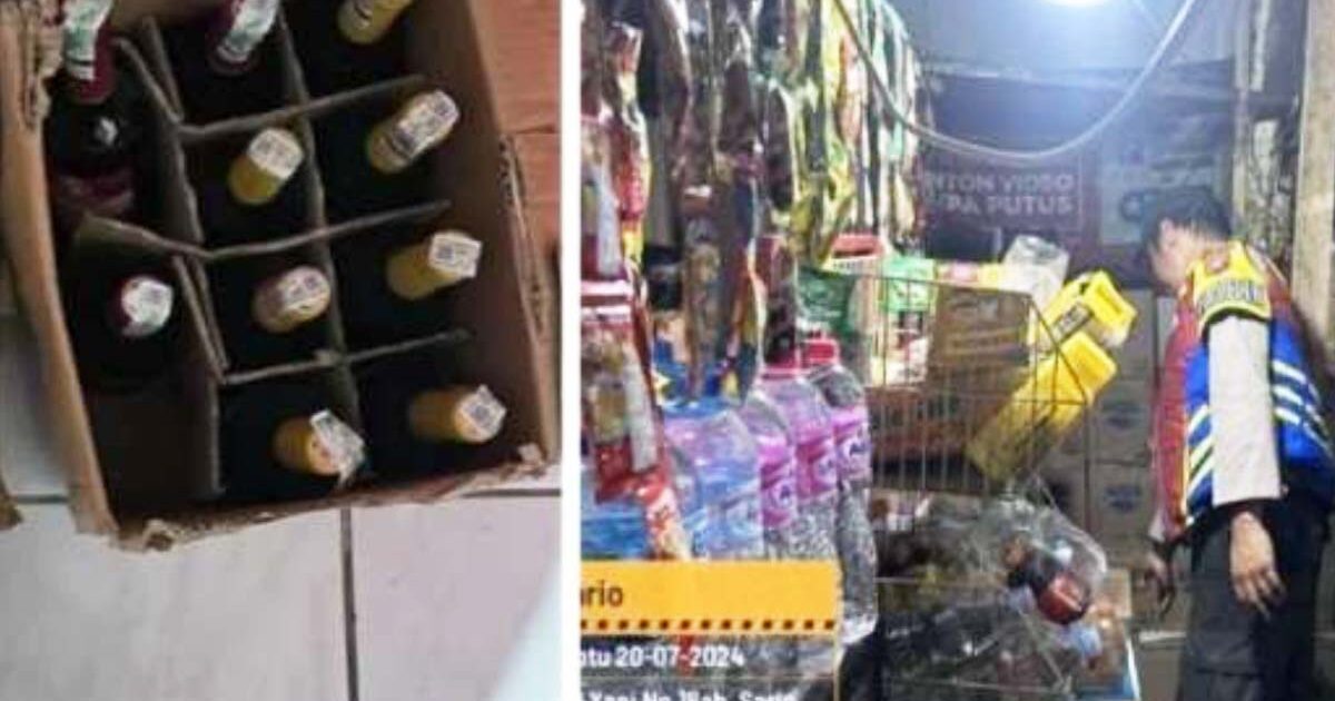 Operasi Polresta Manado Sita Miras