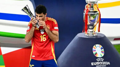 Rodri Pemain Terbaik Euro 2024