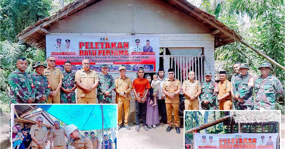 Sirajudin Lasena Pimpin Pembangunan Rumah Layak Huni