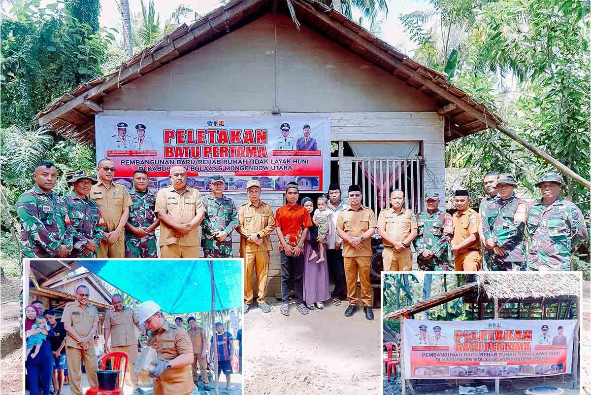 Sirajudin Lasena Pimpin Pembangunan Rumah Layak Huni