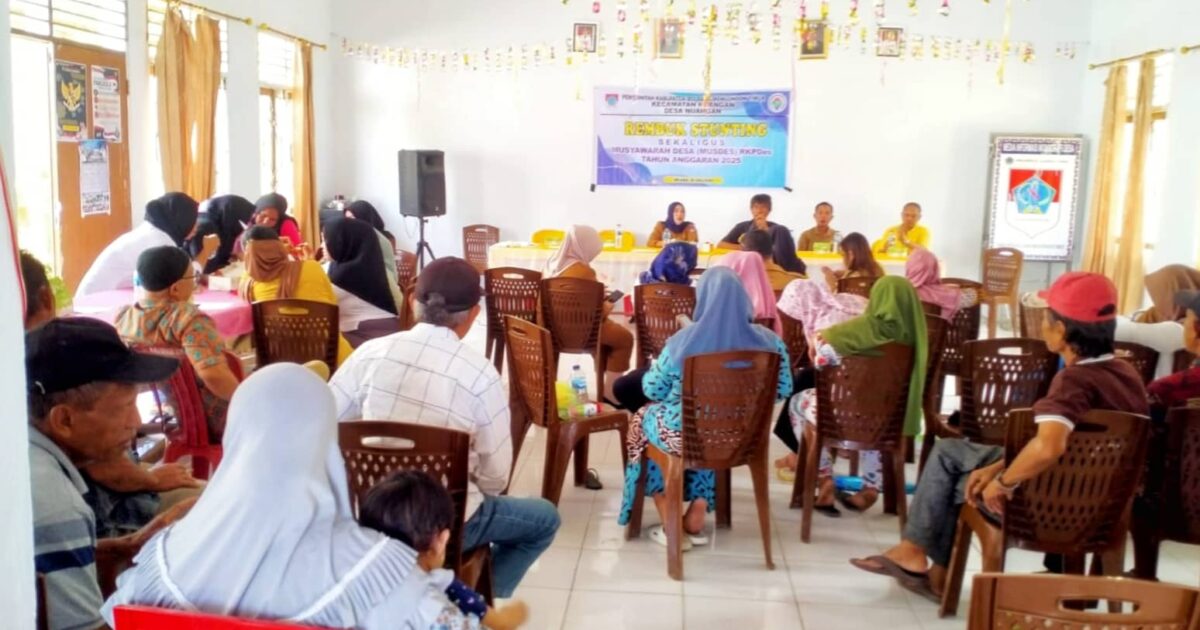 Pemdes Nuangan Boltim Gelar RKPDes 2025