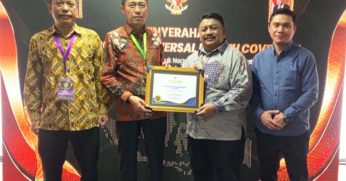 Bolsel Raih Penghargaan Bidang Kesehatan Nasional