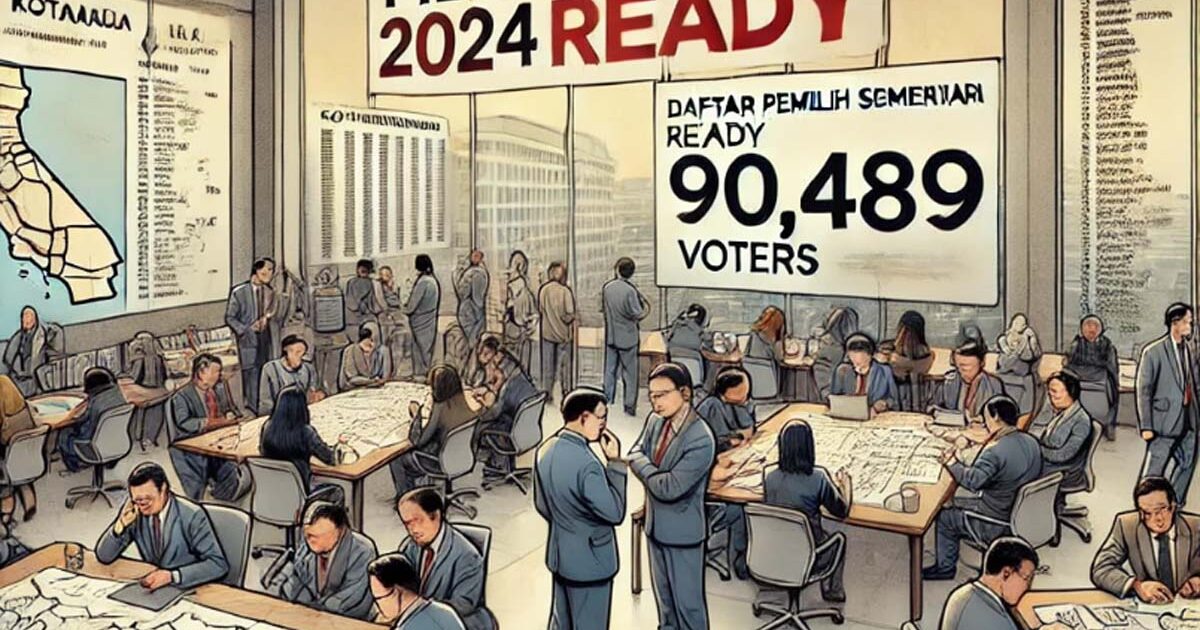 KPU Kotamobagu Tetapkan DPS Pilkada 2024