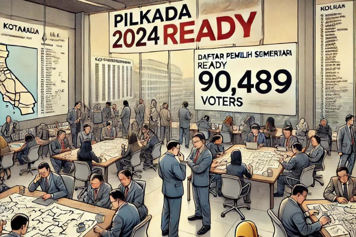 KPU Kotamobagu Tetapkan DPS Pilkada 2024