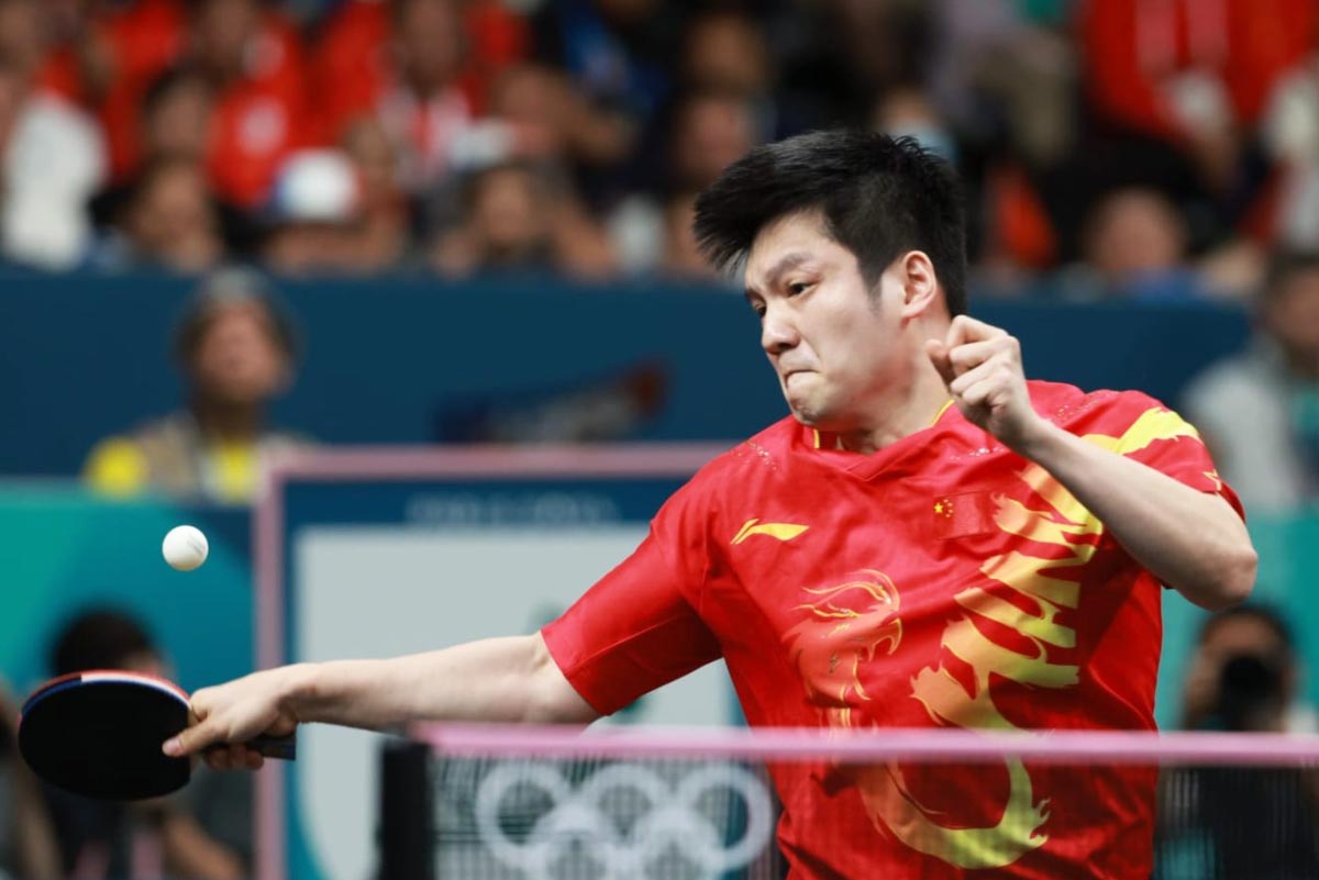 Fan Zhendong Raih Emas di Paris 2024