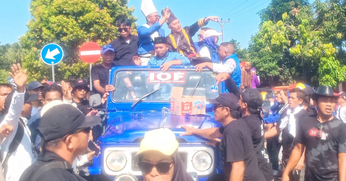 Oskar Manoppo Daftar ke KPU