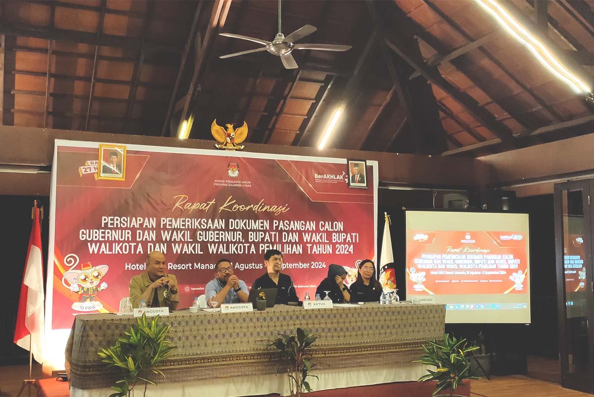 KPU Bolmut Verifikasi Dokumen Calon Pilkada 2024