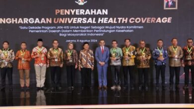 Minahasa Selatan Raih Penghargaan UHC Nasional 2024