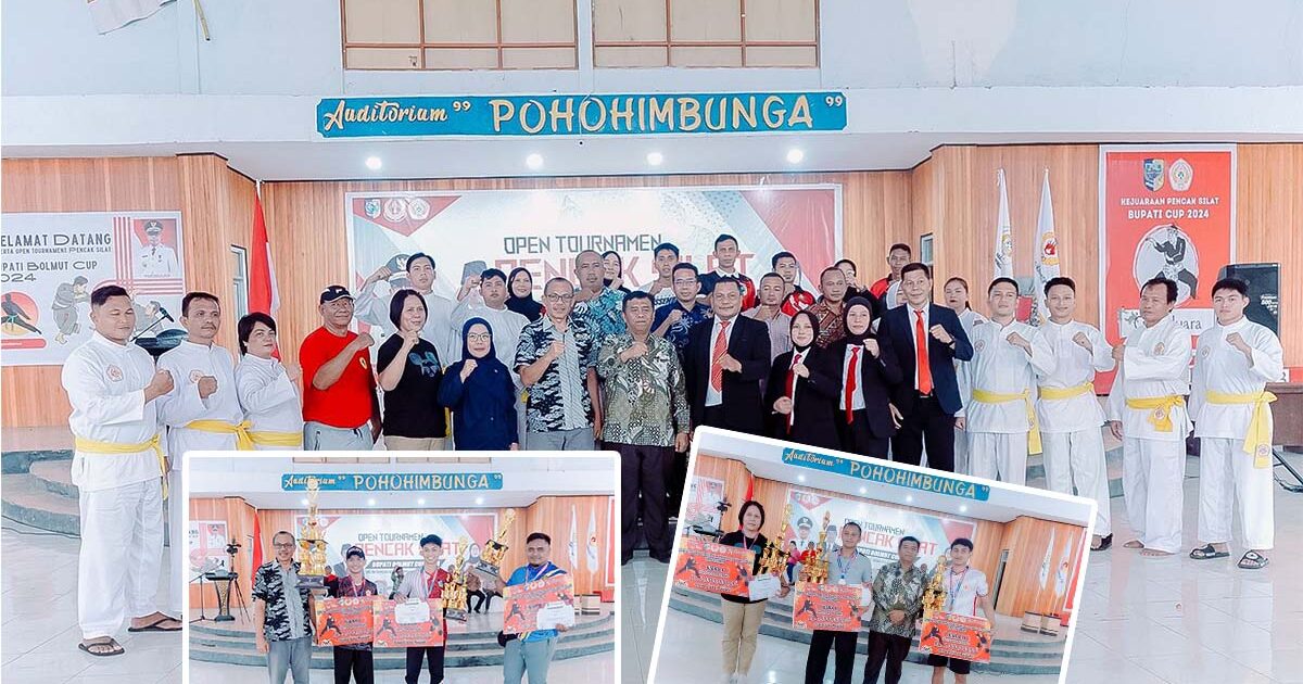 Pencak Silat Bupati Bolmut Cup 2024