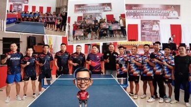 Turnamen Tenis Meja Bupati Minahasa Cup 2024