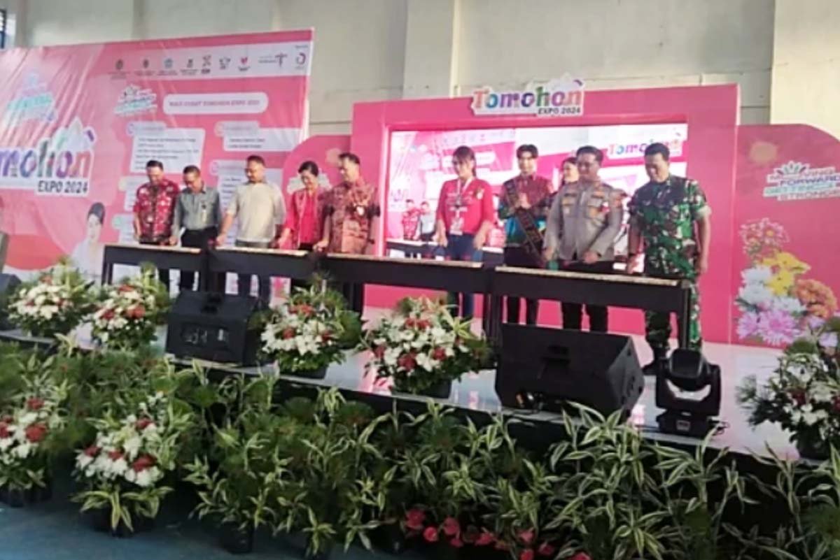 Tomohon International Flower Festival 2024 Resmi Dibuka