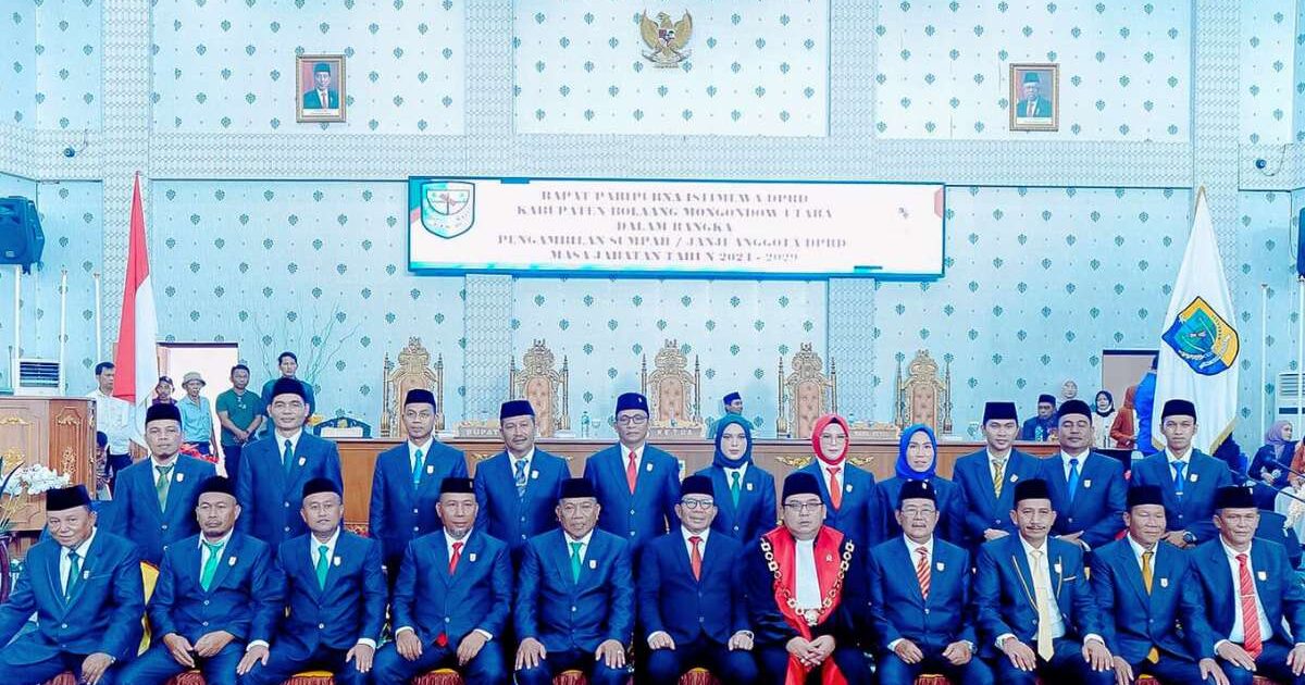 20 Anggota DPRD Bolmut Terpilih