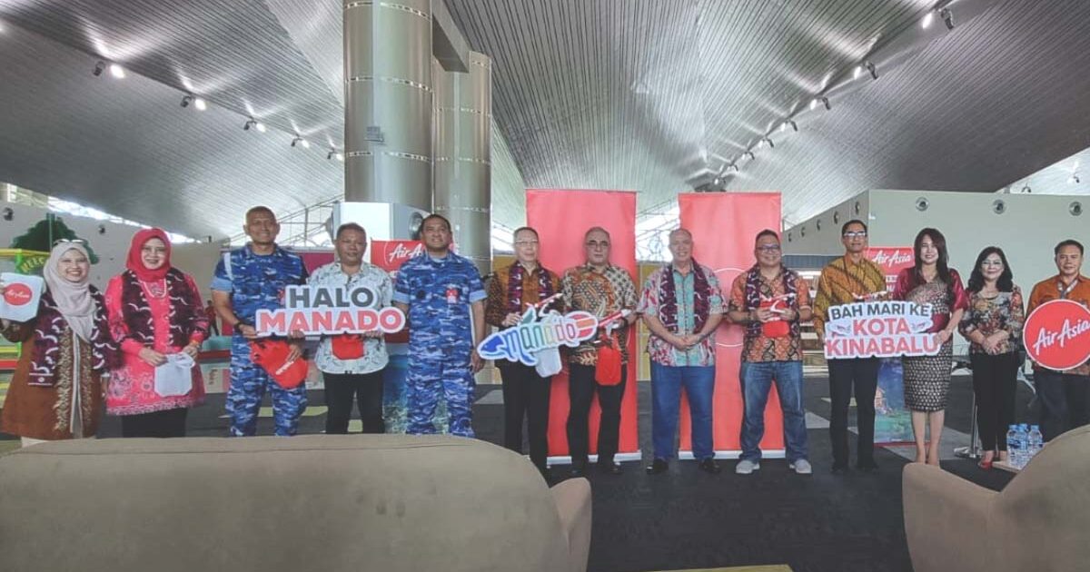 AirAsia Resmi Buka Rute Manado
