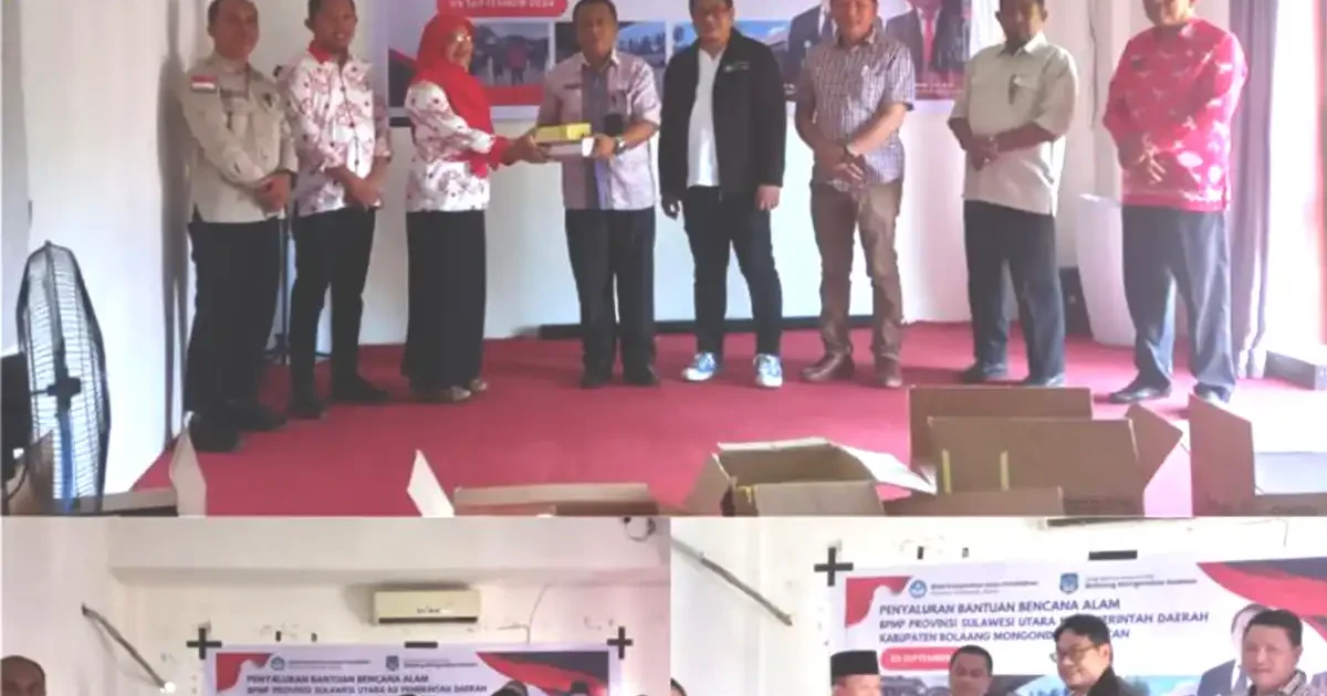 Bantuan Kemendikbudristek Tiba di Bolsel