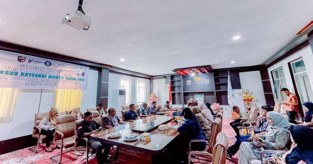 Darwin Muksin Terima Tim Verifikasi STBM Award