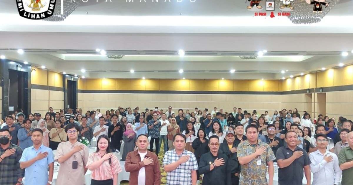 KPU Manado Gelar Pembentukan KPPS Pilkada 2024