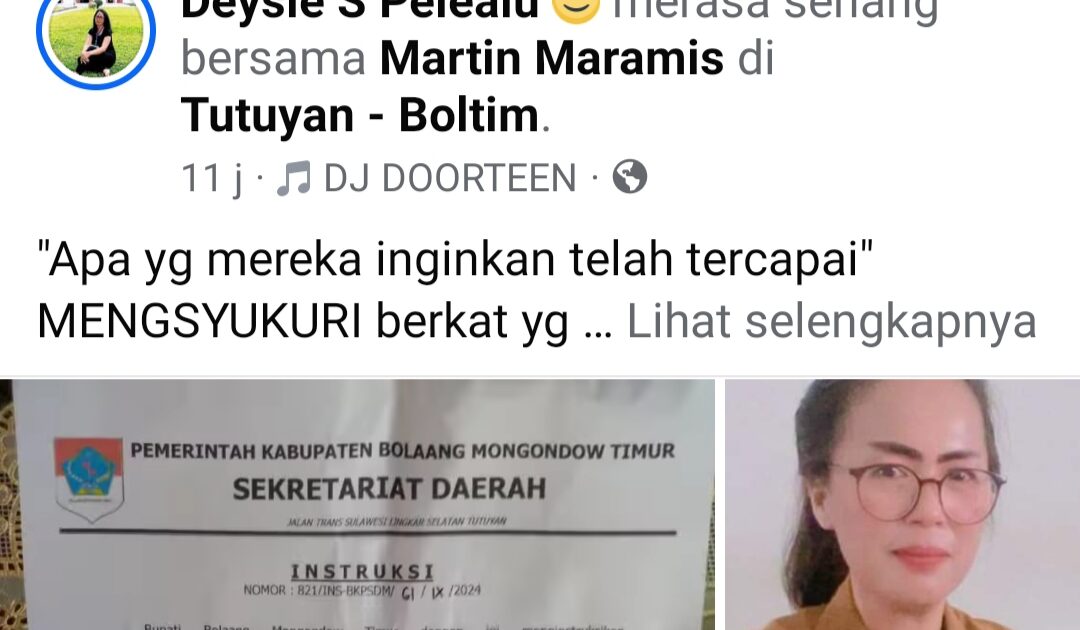 Guru SKB Boltim Dipindah ke Sekolah Terpencil