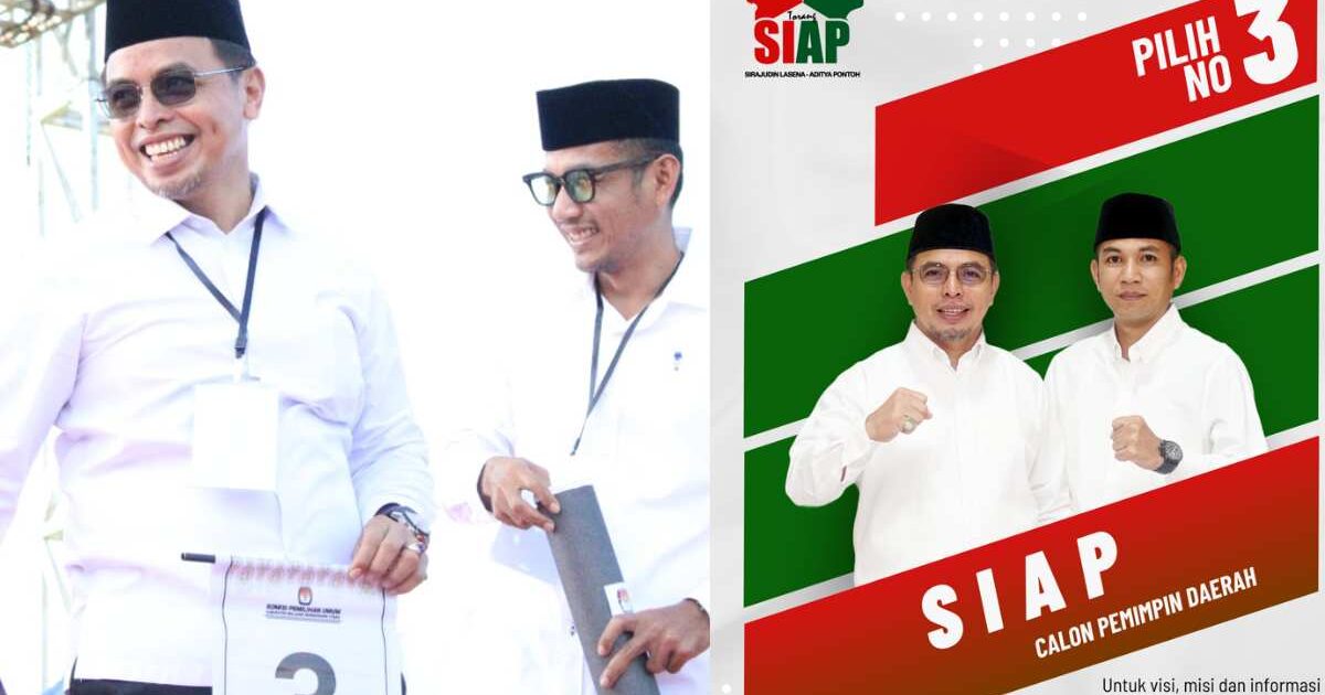 Sirajudin-Aditya Nomor Urut 3