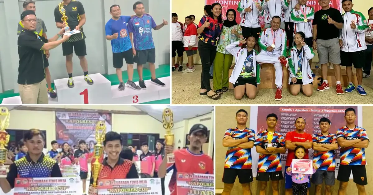 Sirajudin Lasena Arsitek Tenis Meja Bolmut