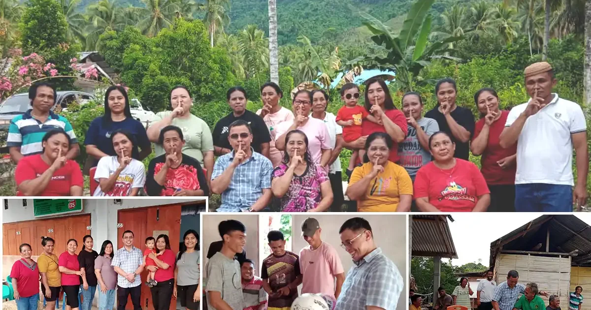 Sirajudin Lasena Disambut Hangat Saat Kunjungannya