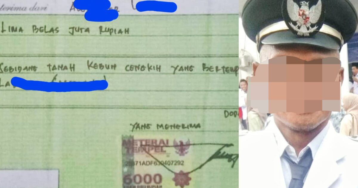 Kades Boltim Tersangkut Dugaan Penipuan