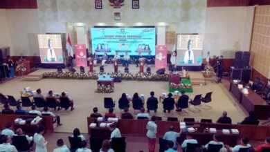 Debat Perdana Calon Walikota Tomohon