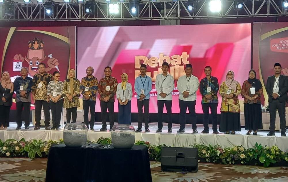 Debat Publik Pertama Bupati Bolsel 2024