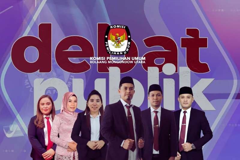 KPU Bolmut Berhasil Gelar Debat Kandidat Pilkada 2024