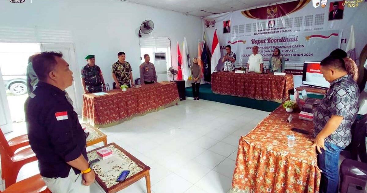 Persiapan Debat Pilkada Bolsel