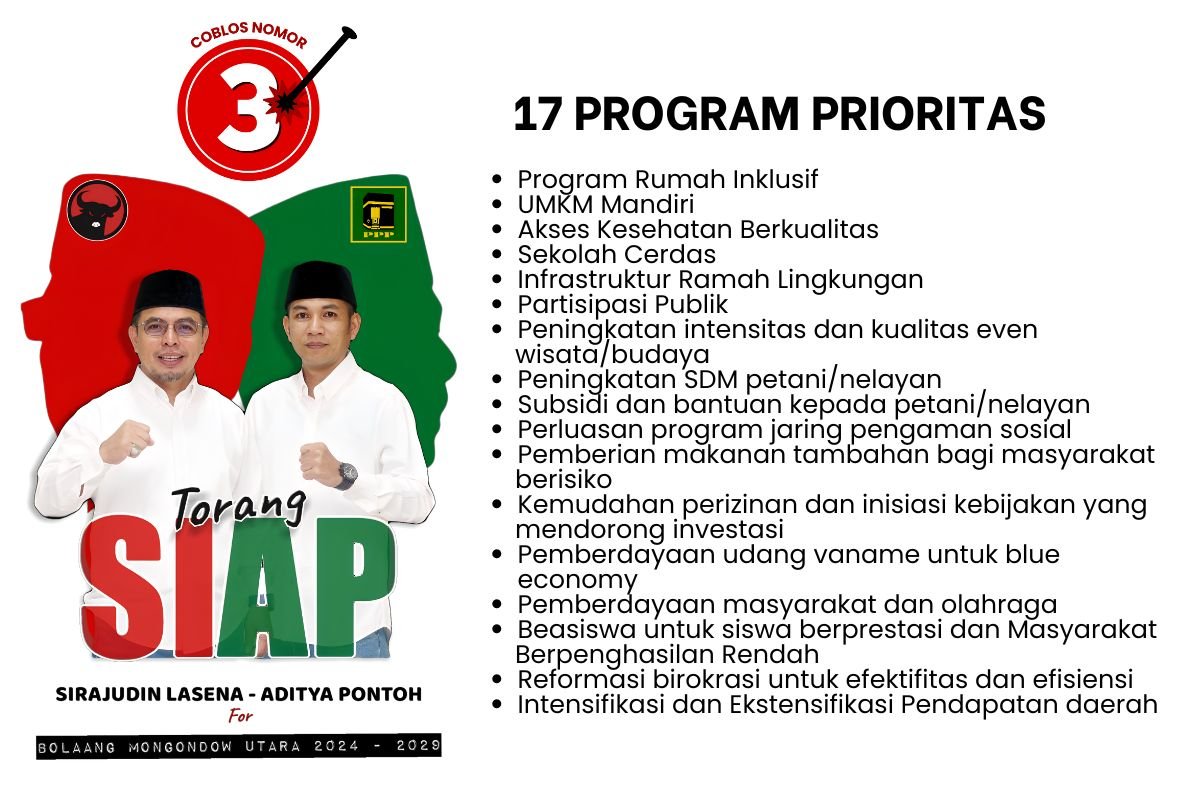 Program Prioritas Sirajudin-Aditya