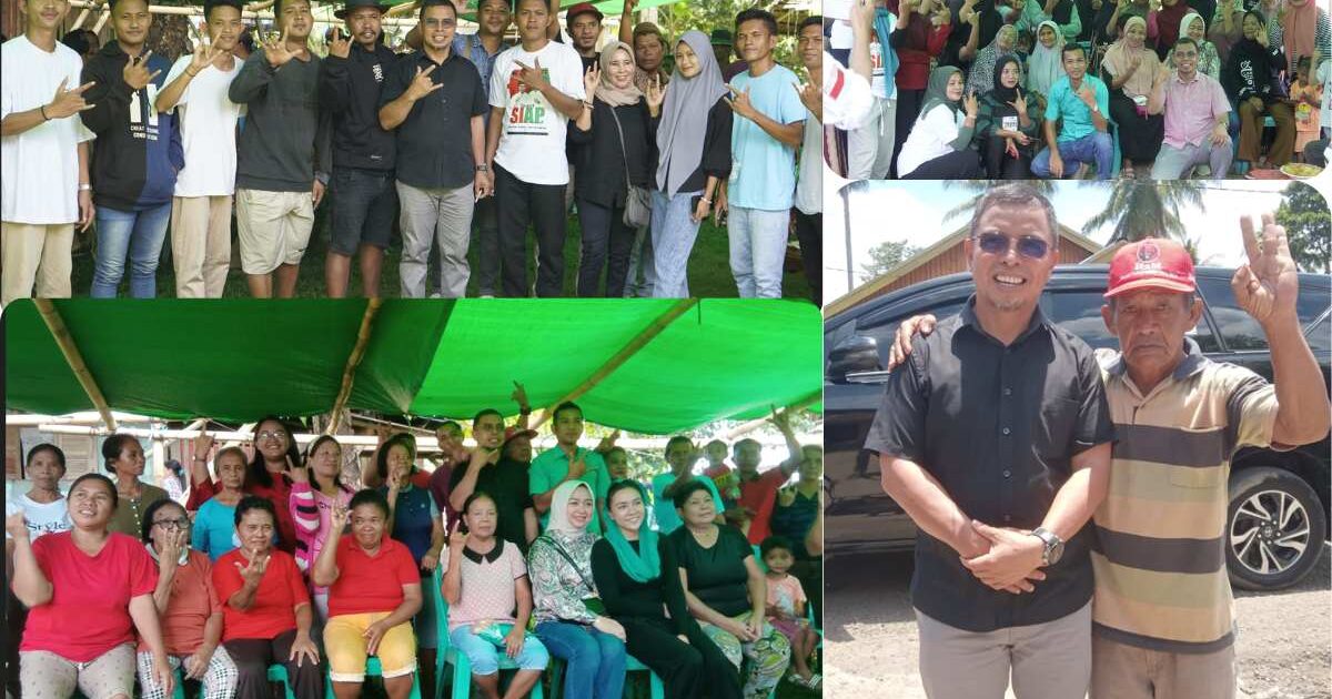 Warga Bolangitang Timur Dukung Sirajudin dan Adit