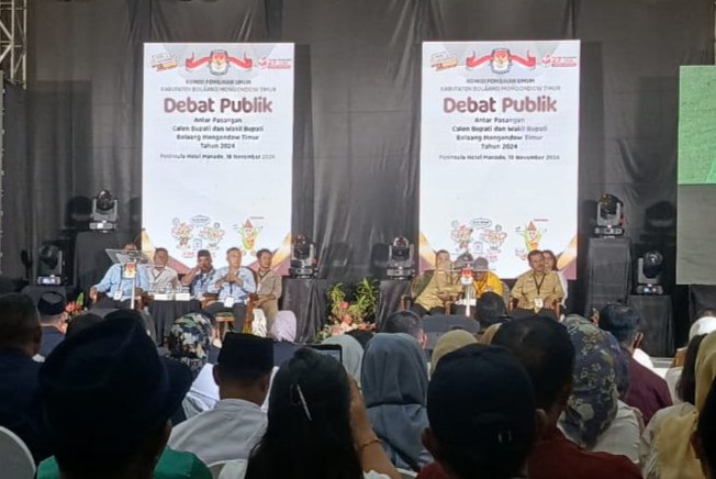 Debat Pamungkas Pilkada Boltim 2024