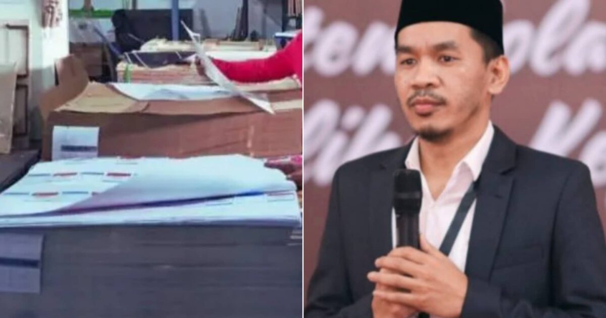 Surat Suara Pilkada Boltim 2024 Rusak