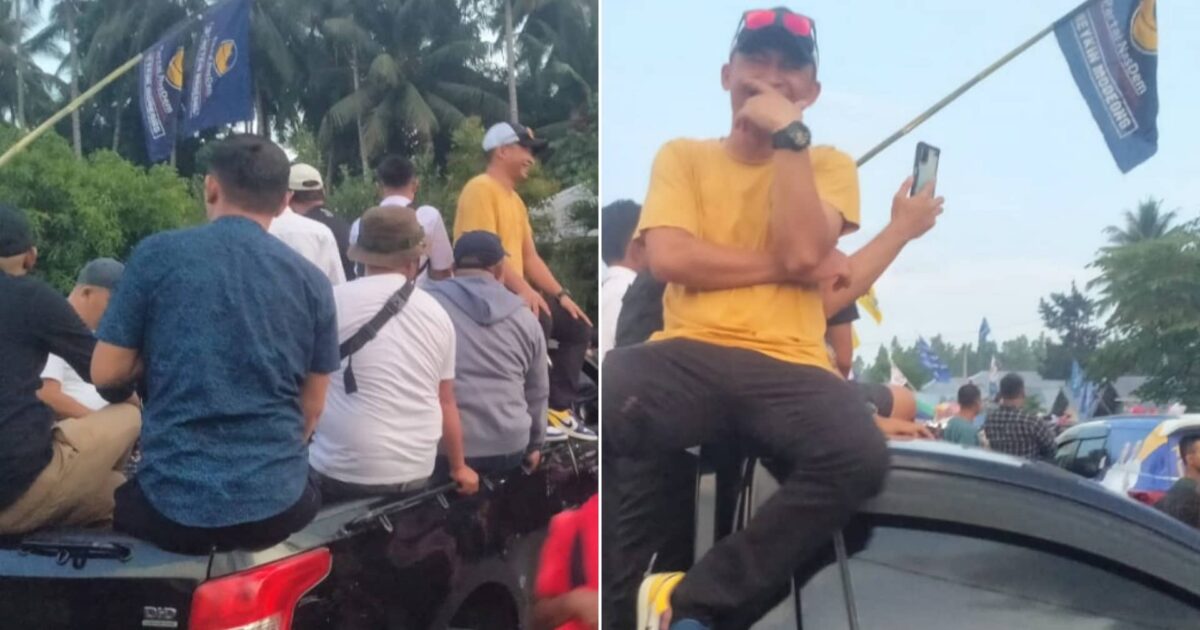 Pj Kepala Desa Paret Kampanye Paslon