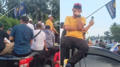 Pj Kepala Desa Paret Kampanye Paslon