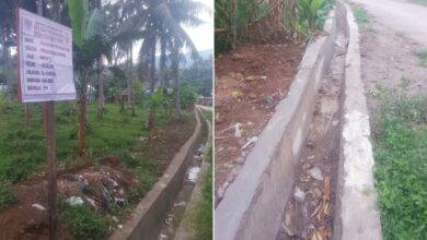 Warga Boltim Protes Kualitas Drainase