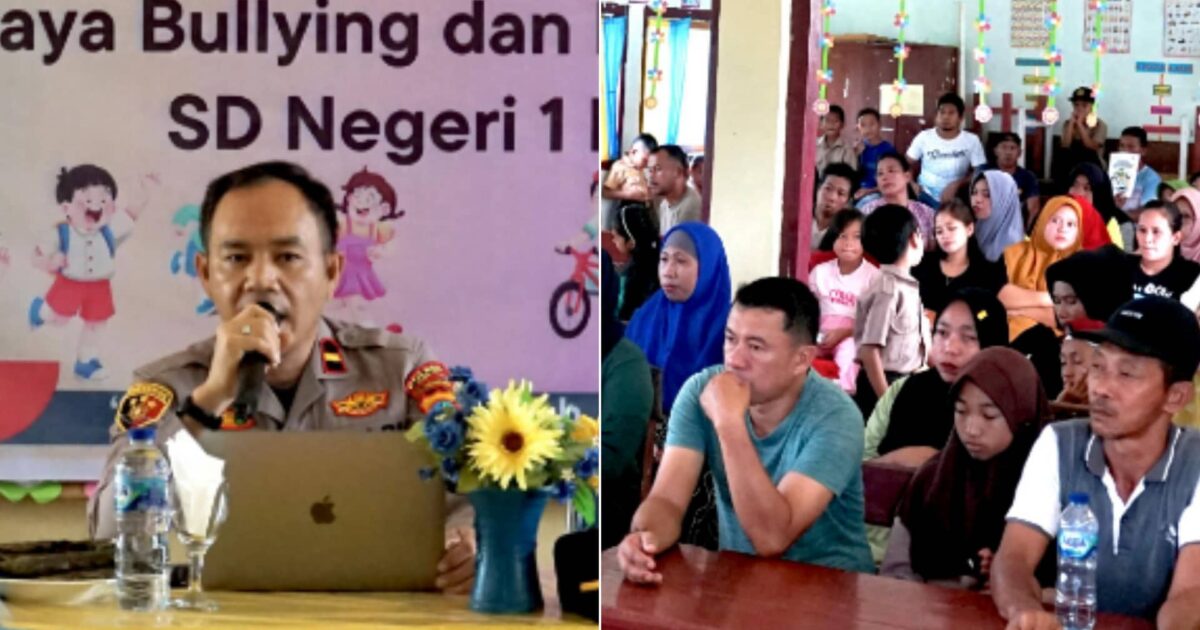 Polsek Nuangan Lawan Bullying