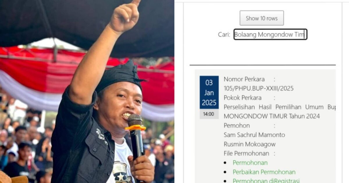 Mahkamah Konstitusi Tolak Gugatan Sachrul-Rusmin