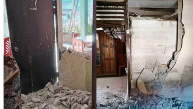 Rumah dan Gereja di Boltim Rusak