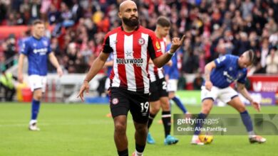 Newcastle United Incar Bryan Mbeumo