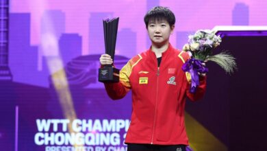 Sun Yingsha di WTT Champions Chongqing 2025