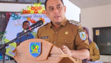 Kondisi kantor Bupati Bolmong