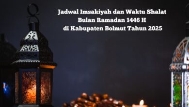 Jadwal Imsakiyah Bolmut Tahun 2025