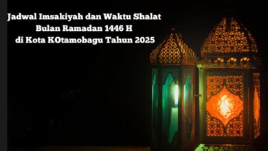 Jadwal Imsakiyah Kota Kotamobagu