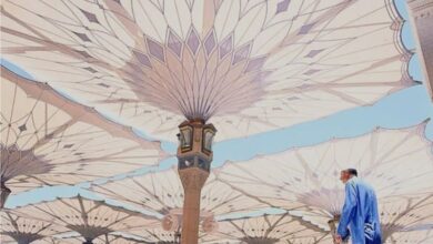 Payung Masjid Nabawi Berteknologi Canggih