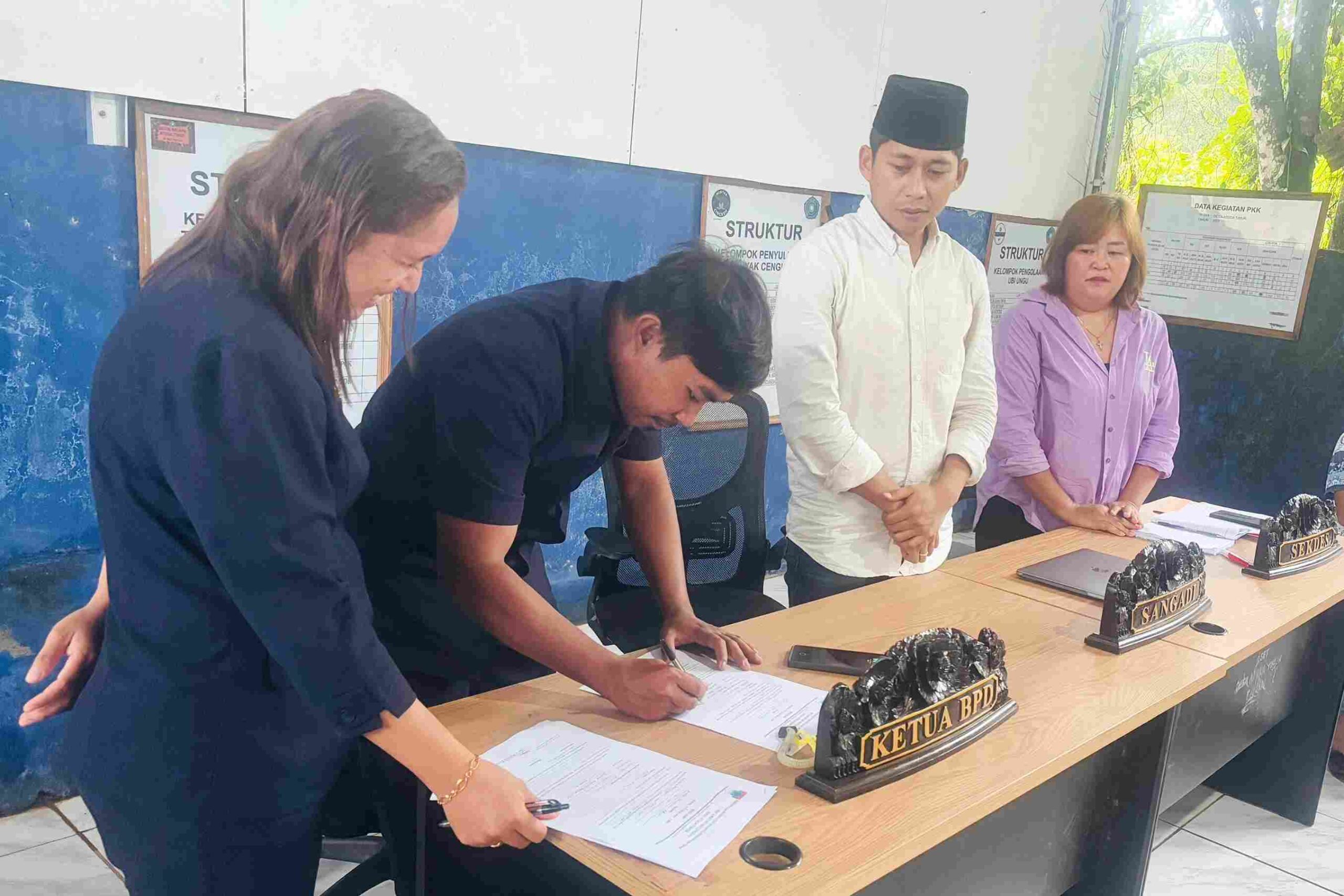 Desa Atoga Timur Tetapkan APBDes 2025