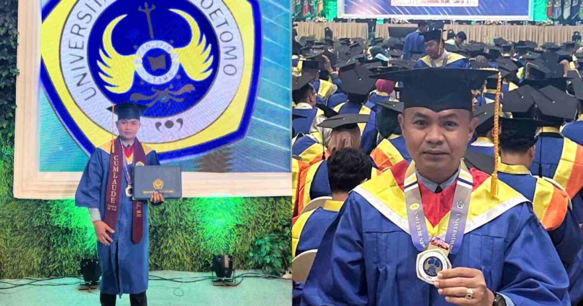 Melky Maabuat Raih Gelar Magister Hukum